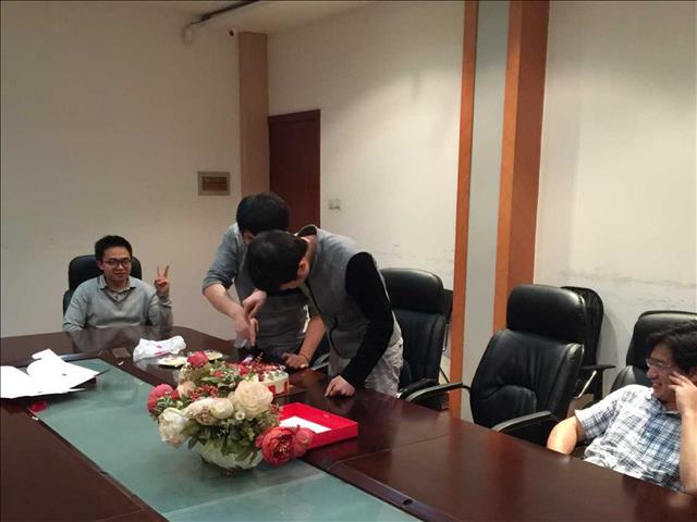 Guangfa Shi's birthday party, May,2015